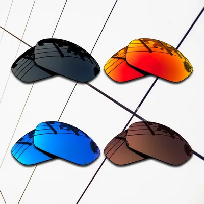 All Polarized-4 Pair E.O.S поляризованные Сменные линзы для солнцезащитных очков Оукли Джульетта-сортов цветов - Цвет линз: All Polarized-4 Pair