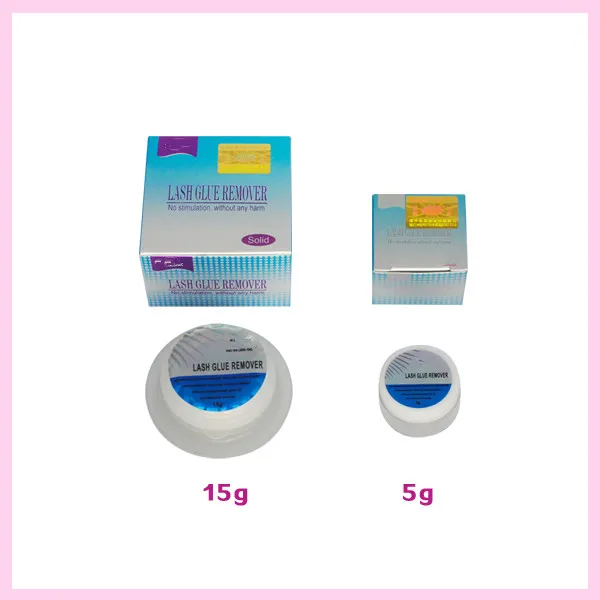 10 Pcs Hot Sale 5g Solid Eyelash Cream Remover Glue Eyelash Adhesive By Free Shipping