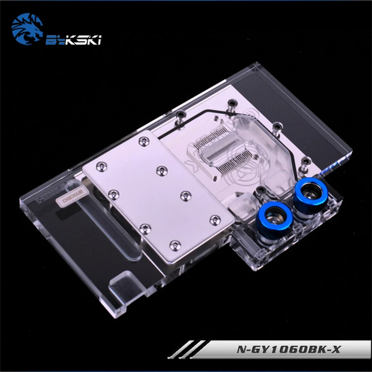Водный блок Bykski для Galaxy Geforce 1060 Gainword GTX GPU поддерживает синхронизацию M/B охлаждение