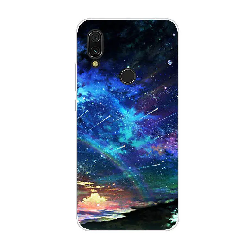 Для глобальной версии Xiaomi Redmi 7 Redmi7 чехол силиконовая задняя крышка для телефона