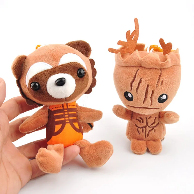 2PCS Galaxy small tree Grootted people Model Plush doll toys Stuffed Cartoon cute plush Children's birthday | Игрушки и хобби