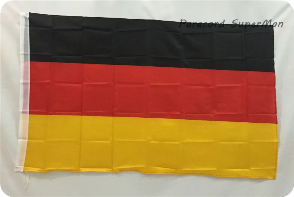 Немецкий флаг Deutschland баннер 3 фута x 5 футов висячий полиэстер немецкий