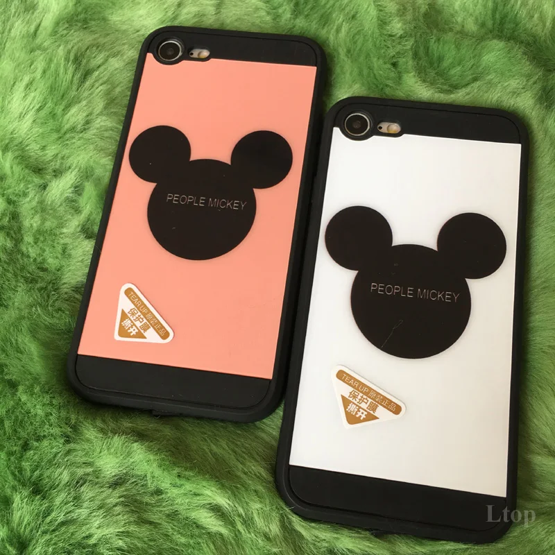 Evankalx Новый чехол для телефона iPhone 7 8 Зеркало Чехол Мягкий ТПУ прекрасный кот
