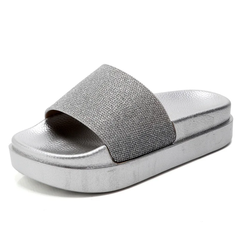 Aleafalling из мягкой кожи женские тапочки Лето массаж Дамская zapatos mujer модная обувь