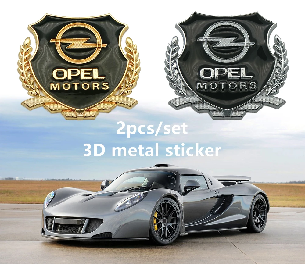 3D наклейка автомобильная с эмблемой для Opel Zafira a b Astra h g j k f Mokka Corsa c d Vectra Insignia Motors VIP