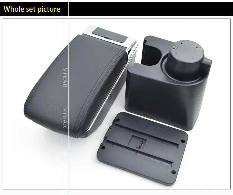 Vtear для Chevrolet nexia аксессуары автомобильный подлокотник коробка USB подлокотник ящик для хранения центральная консоль украшение автомобиля-Стайлинг для нексии