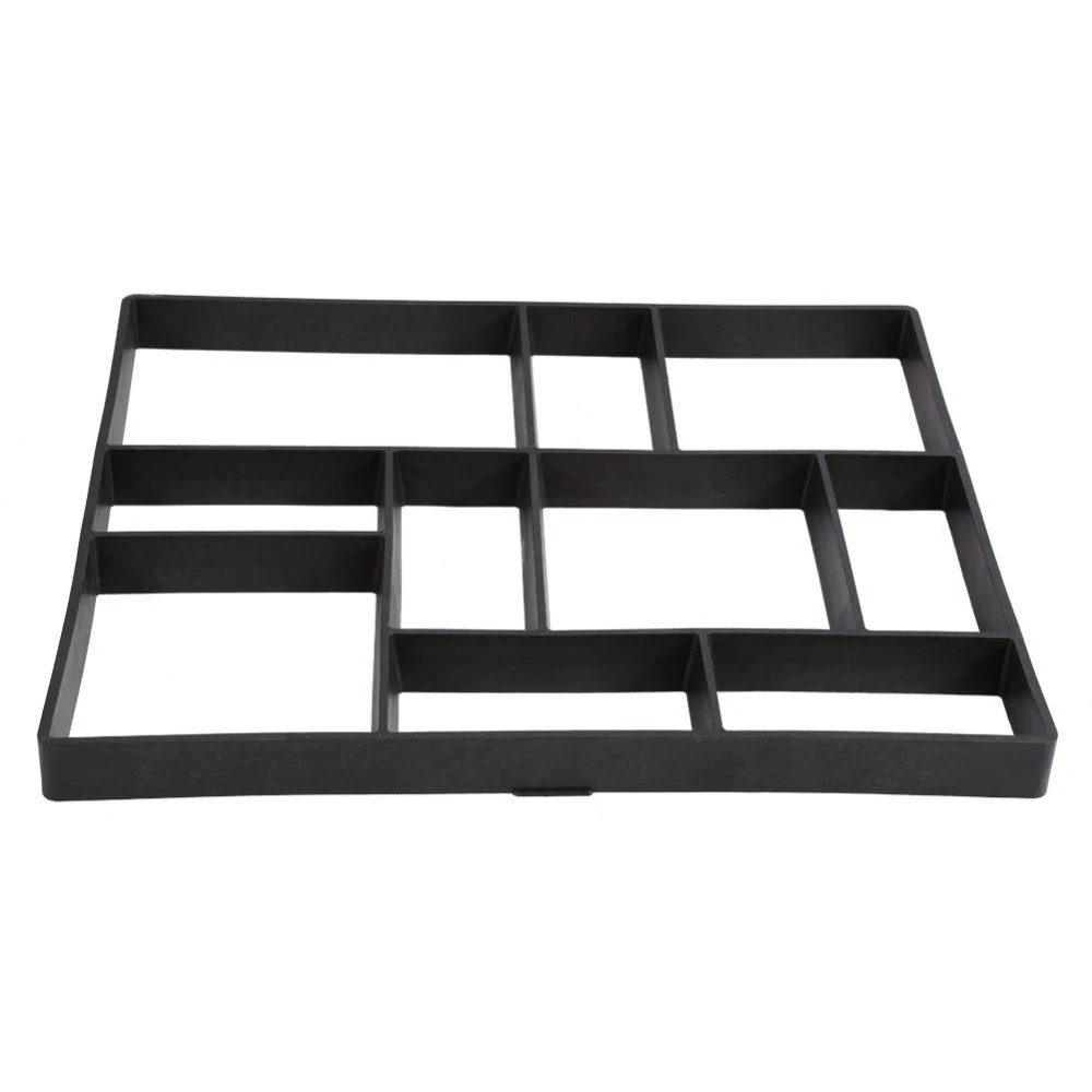 DIY пластиковые формы для изготовления вручную брусчатки цементных кирпичей