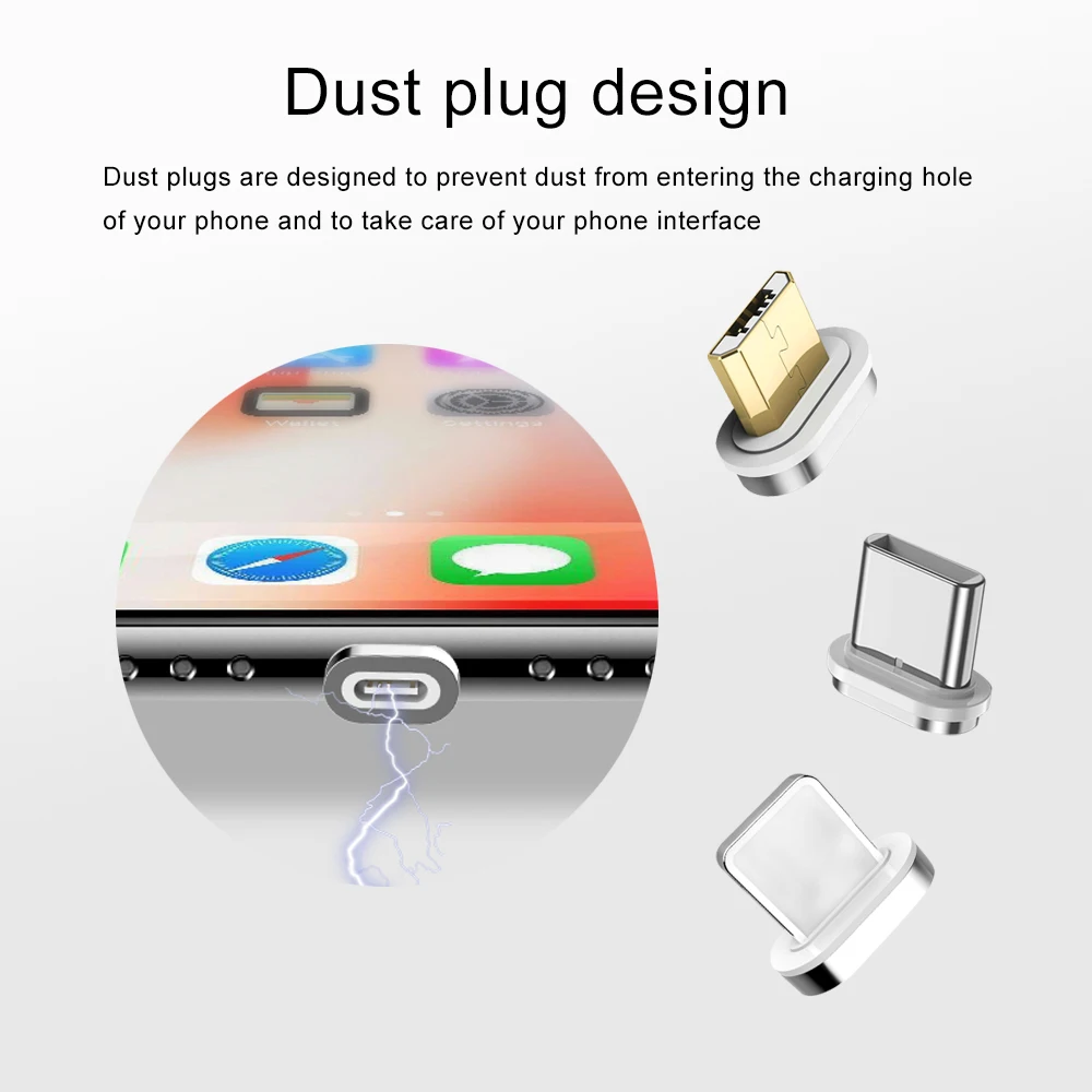Магнитный кабель А. С. Штепсельная вилка типа C Micro USB C кабель для быстрой зарядки и передачи данных штепсельная Вилка для телефона Microusb Магнитный зарядный Шнур адаптер