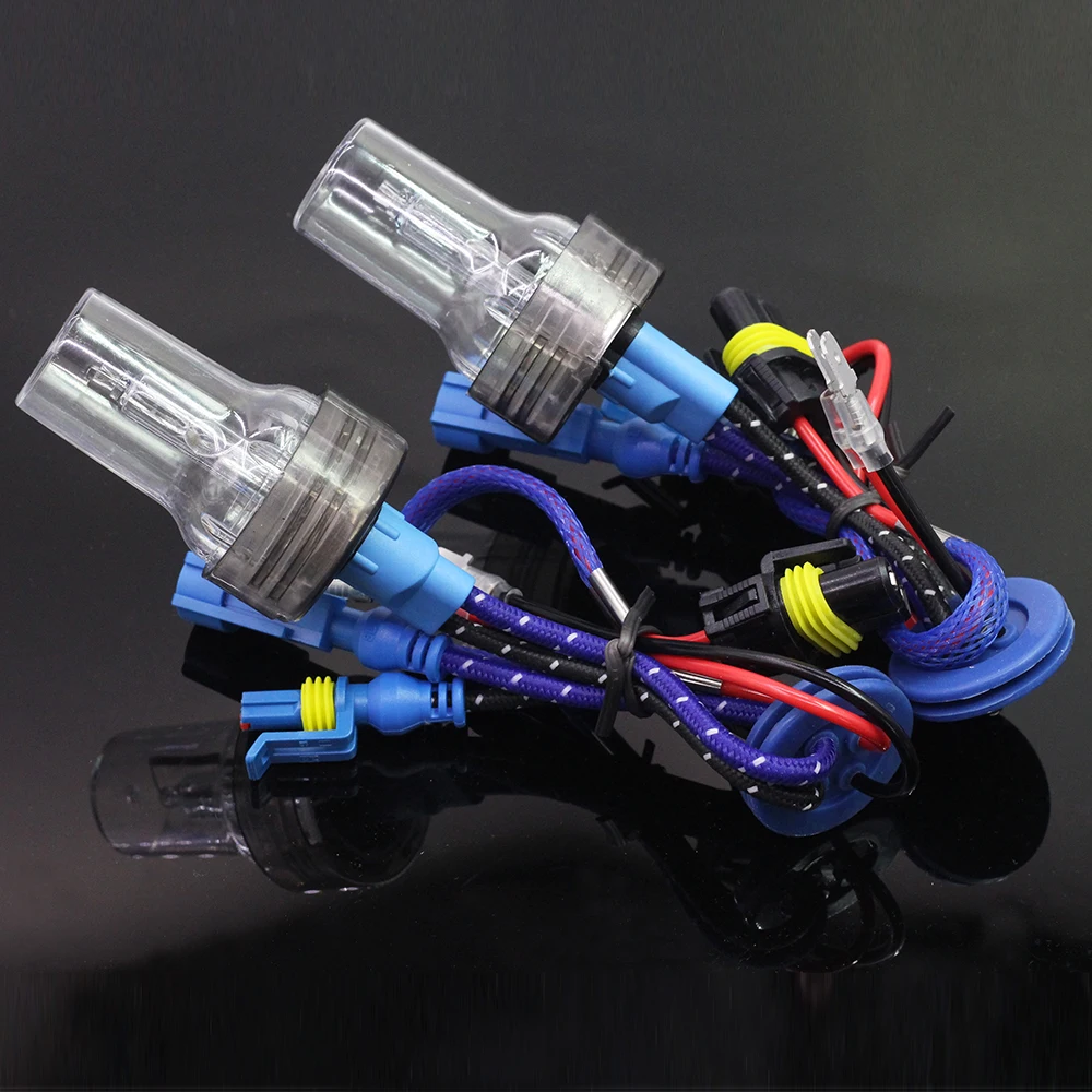 Buildreamen2 55 Вт 10000LM/пара высокое яркое AC HID ксеноновая лампа H1 H3 H7 H8 H11 9005 HB3 9006 HB4 для автомобилей головной светильник тумана светильник