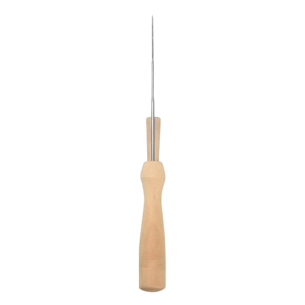 1 Set Needle Tool Felting Tools Stick DIY Workbox Knitting Foam Pad Needles Finger Cots Sewing Accessory Wooden Handle | Дом и сад