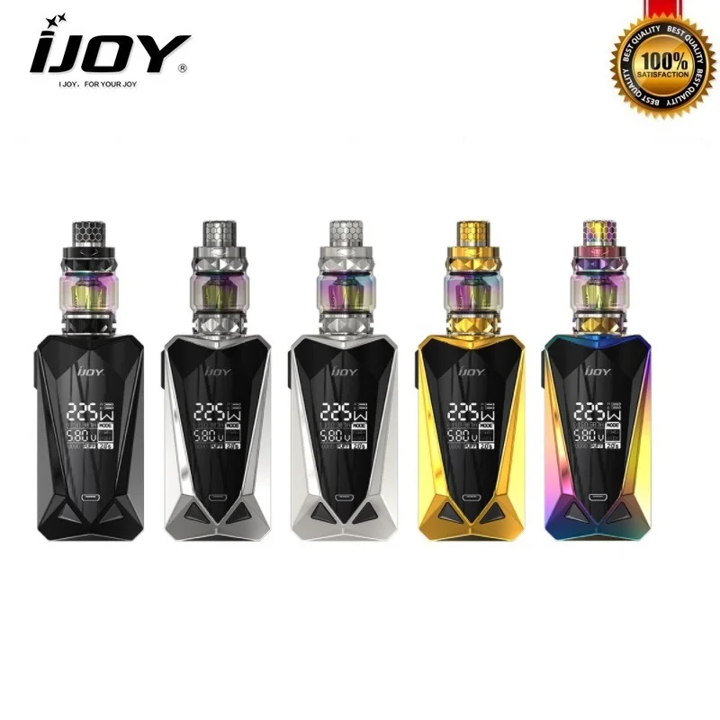 Оригинал IJOY Алмазный Мини комплект 225 Вт с миллисекундным огненным бриллиантом