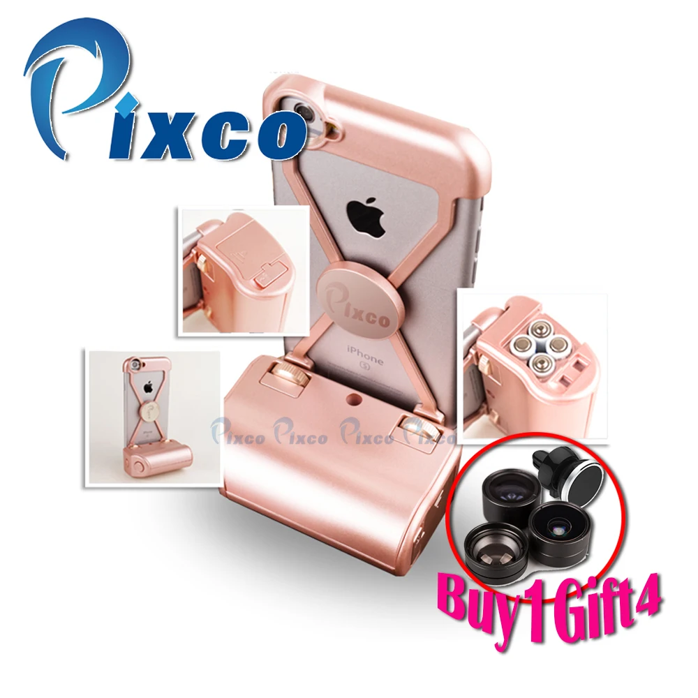 Набор объективов для камеры Pixco iP.hone монопод селфи широкоугольный объектив +