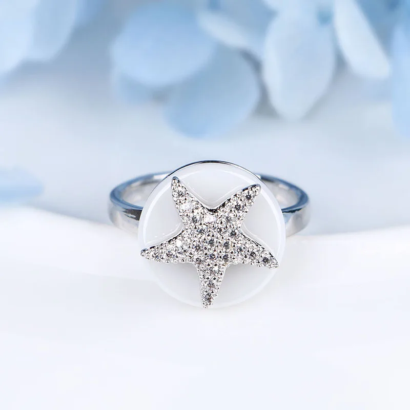 Розовое черное белое роскошное большое круглое драгоценный камень серебро