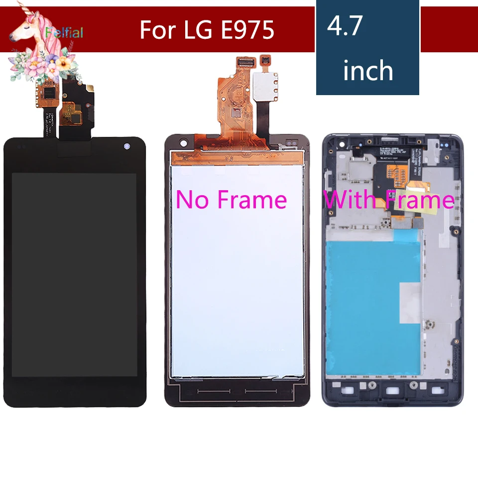 Дисплей для LG E975 дисплей с сенсорным экраном дигитайзер Optimus G LCD LS970 F180 E971 E973