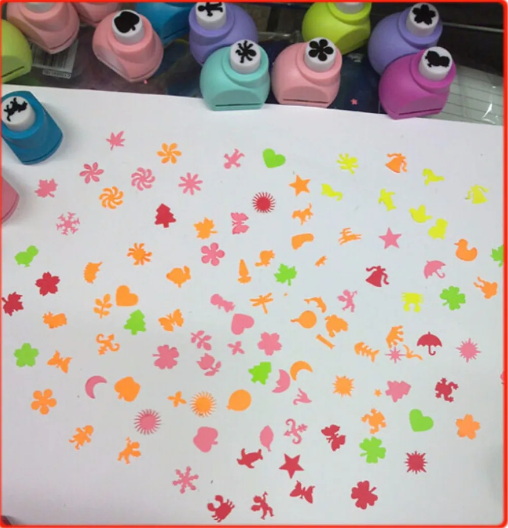 20 шт./компл. креативные дети Сделай Сам сделать бумажный перфоратор ремесло