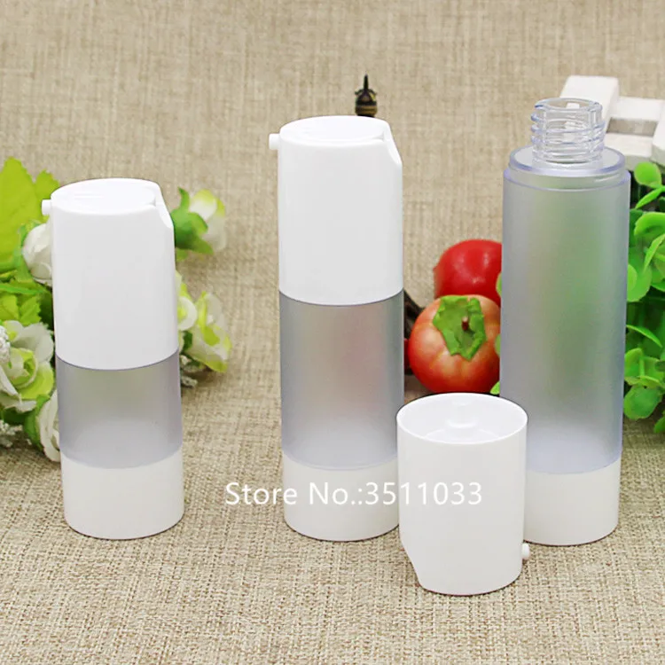 Набор из 24 матовых вакуумных бутылочек для лосьона 15 мл 30 50 мл|airless bottle|cosmetic