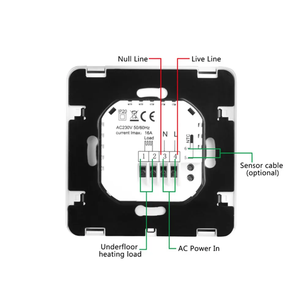 Умный термостат с управлением через приложение умный домашний электрическим
