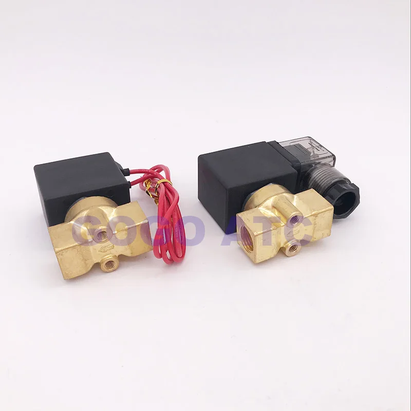 GOGO Brass water mini bistable запирающий Соленоидный клапан Port 1/8 &quot1/4 дюймов 1/1.5/2/2.5/3 мм