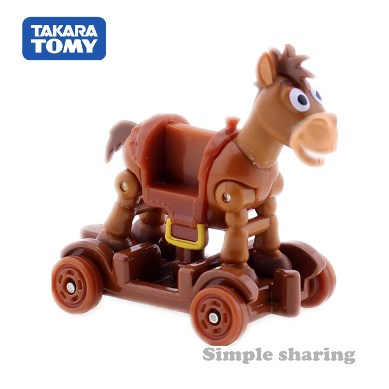 TAKARA TOMY DISNEY TOMICA История игрушек BULLSEYE и деревянный грузовик № 3 автомобильные