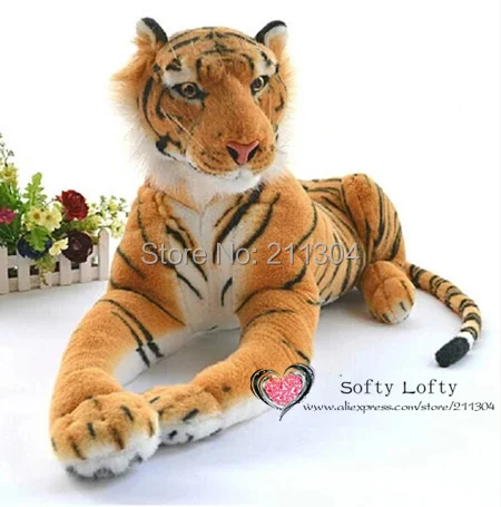 Бесплатная доставка эмуляция тигр плюшевые животных мягкая игрушка подарок для