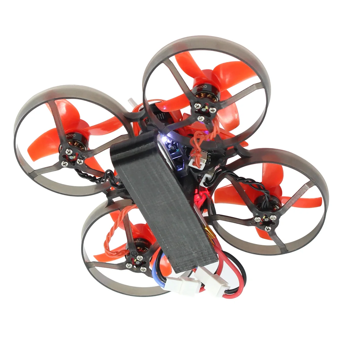 JMT 75 мм V2 Crazybee F4 Pro OSD 2S FPV RC гоночный Дрон EOS2 1200TVL мини камера 25/200mW VTX RTF BNF модернизированная Mobula7