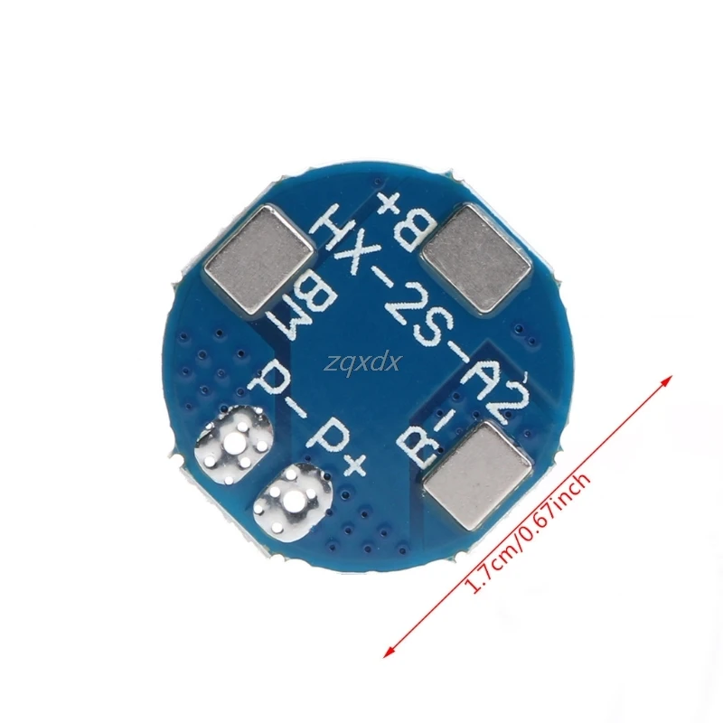 2S 5A Защитная плата bms pcm для зарядки литий ионных аккумуляторов 7 4 В 8 в 18650|Цифровые