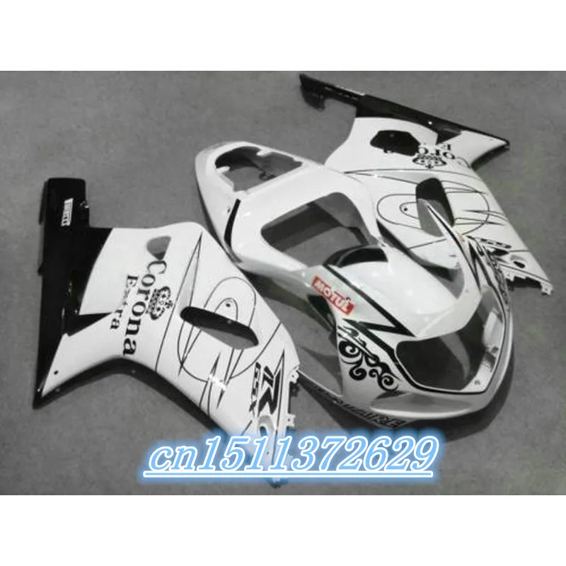 

Dor-A 2001 2003 GSXR600 750 01 02 03 GSXR600 GSXR750 K1 01 02 03 GSXR 600 750 Black/White Fairings for SUZUKI D