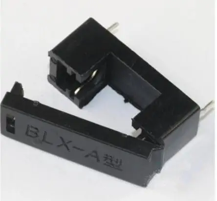 20 шт./лот BLX-5x20 мм держатели предохранителей 5 х 20 гнездо страхование трубки держатель предохранителя для 5*20 страхование держатель предохранителя 23 мм черный