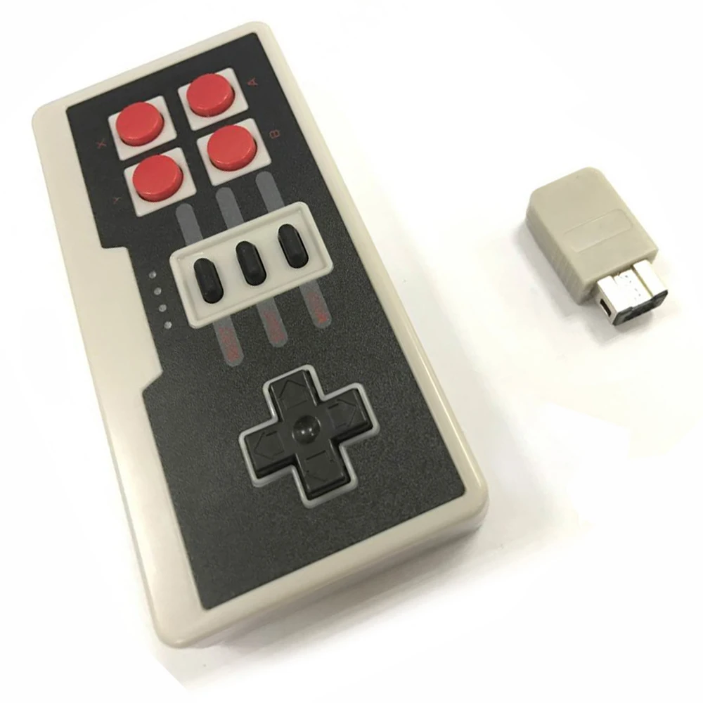 

5PCS For Nintendo NES Mini Classic Edition Wireless Gaming Controller joystick Gamepad for three point handle with Receiver