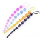 10 шариков Анальная пробка секс игрушки анальные шарики вилка игрушка унисекс реальное ощущение кожи массажер секс-товары для взрослых