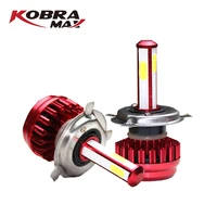 kobramax led car headlight 6000lm 60w 6000k h4 9005 9003 universal headlight sold in pair