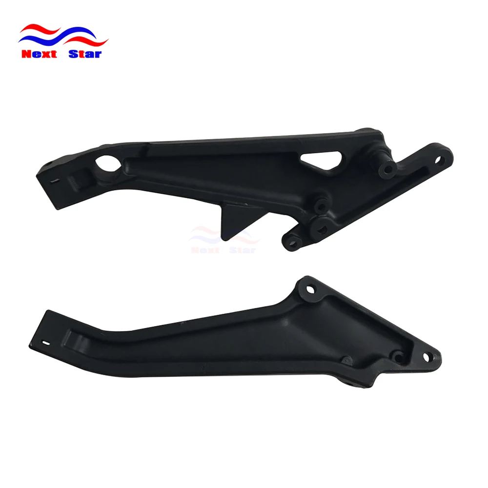 

Motorcycle Black Front Rear Rests Foot Pegs Footrest Pedals Mounting Bracket For HONDA CB400 CB 400 1992 1993 1994 1995 92-95