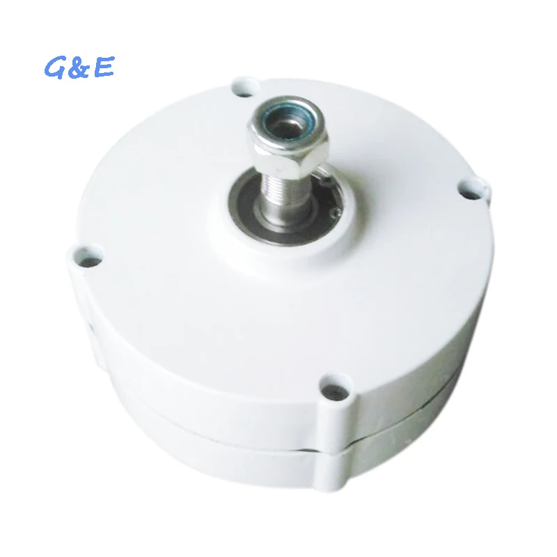

100W Low Rpm 600r/m 12V Or 24V PMG Permanent Magnet Generator AC Alternator For Wind Turbine