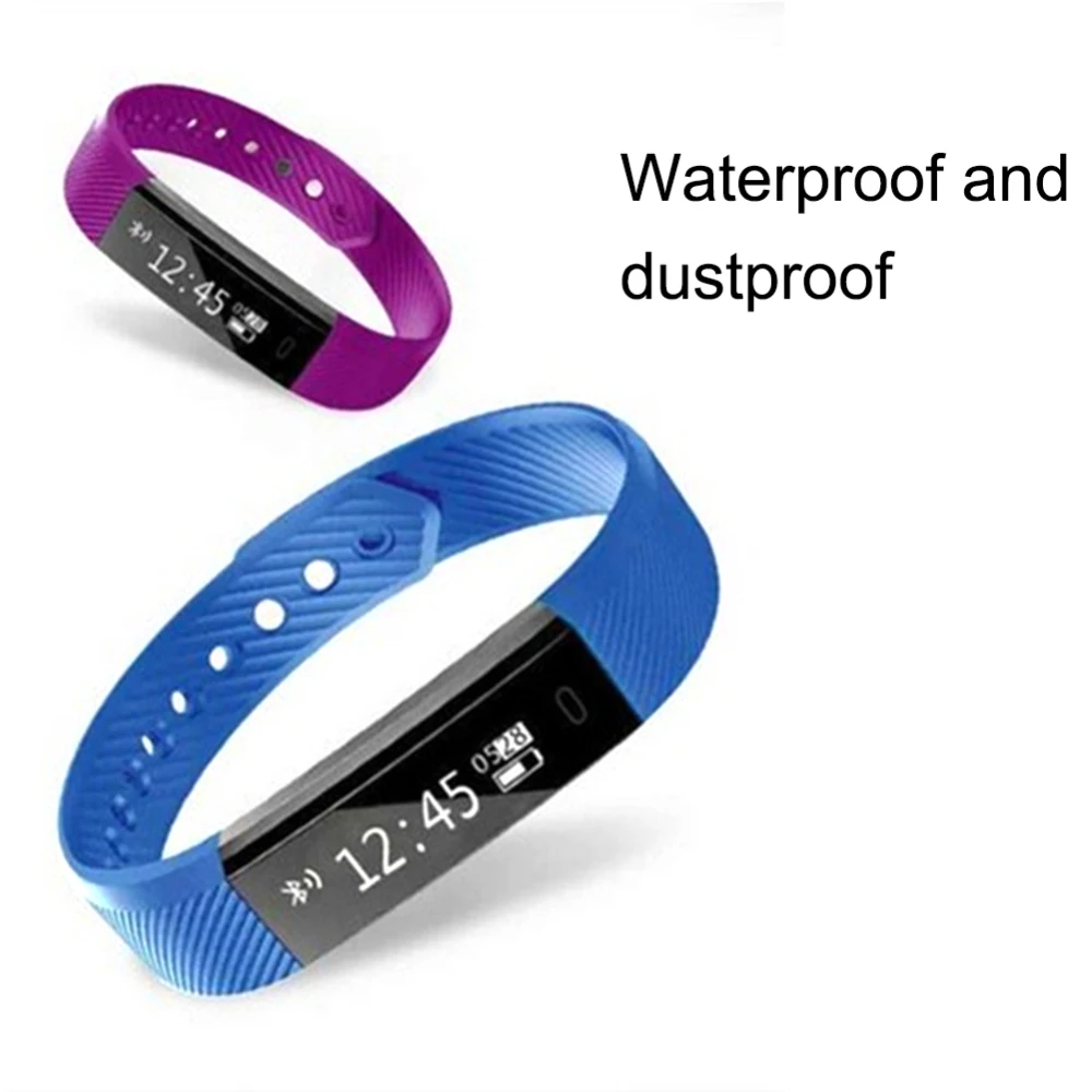Умный Браслет фитнес трекер ID115 lefun APP Bluetooth браслет монитор активности будильник