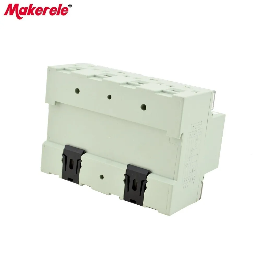 Modbus RTU Din Rail MK LEM021GC портативный цифровой ЖК трехфазный измеритель энергии|phase energy