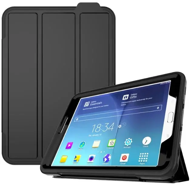 Противоударный сверхпрочный с подставкой армированный чехол для Samsung Galaxy Tab S2 8 0