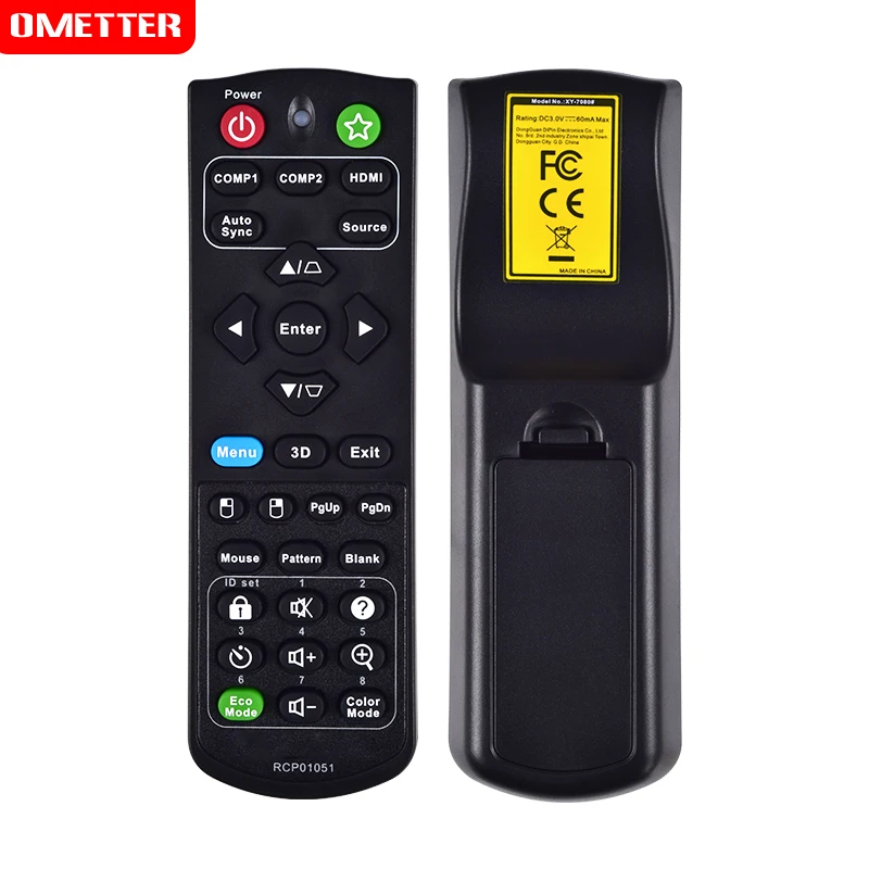 Подходят оригинальный пульт ДУ проектора Управление RCP01051 для viewsonic PJD5155 PJD5250 PJD5151