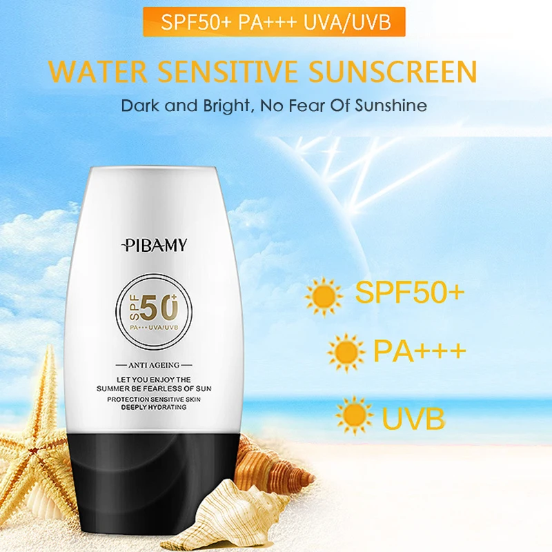 SPF 50+ водонепроницаемый изоляционный крем с защитой от УФ-лучей, отбеливающий лосьон для тела, солнцезащитный крем для ухода за кожей, антивозрастной крем 30 мл, солнцезащитный крем TSLM2