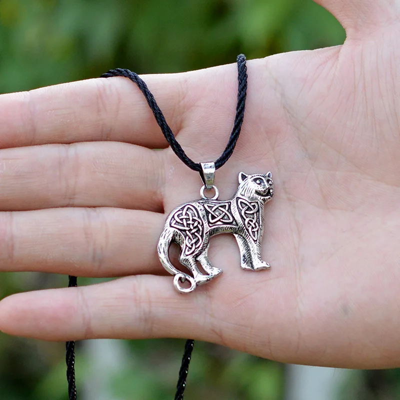 Женское ожерелье с подвеской в виде кота|Ожерелья подвеской| |