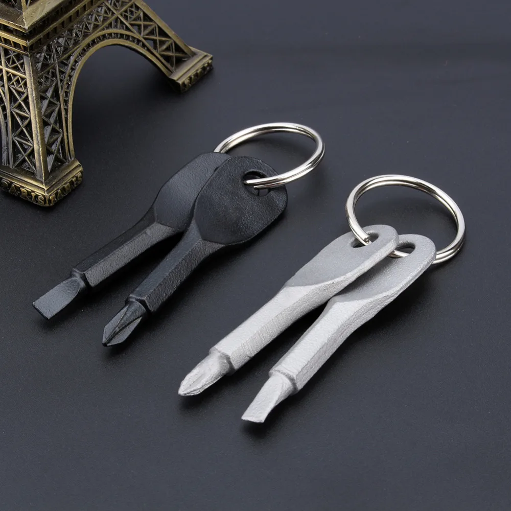 Отвертка из нержавеющей стали с кольцом для ключей | Спорт и развлечения