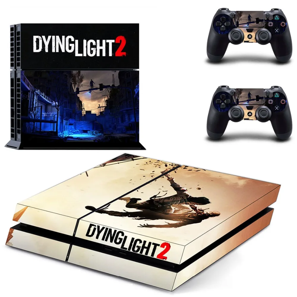 Игра Dying светильник 2 PS4 переводная картинка наклейка для Sony PlayStation 4 консоли и