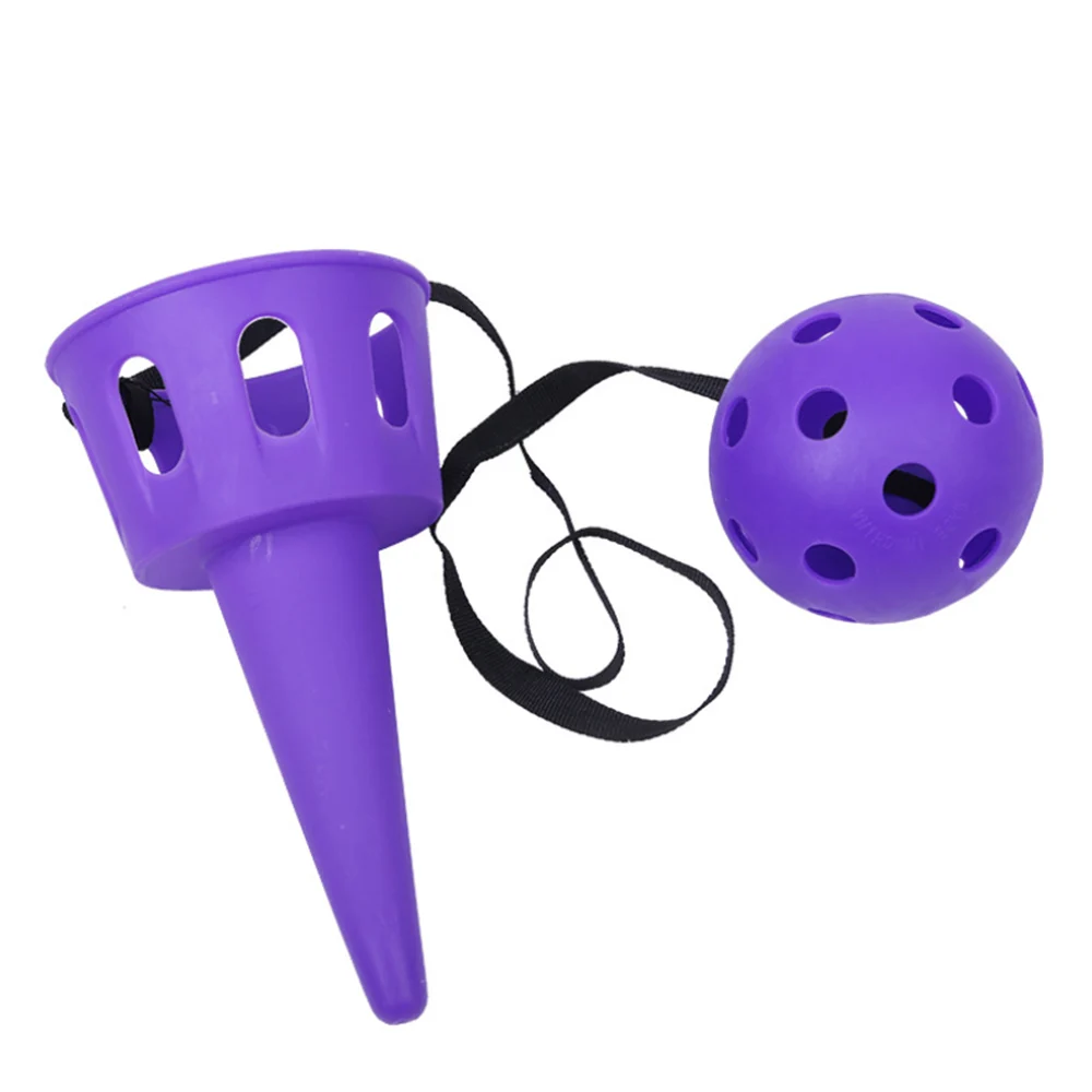 Забавный мяч и чашка набор игрушек для детей Открытый бросок игра Поймай игрушка