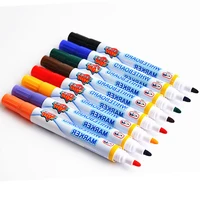 8pcsset brand new 8 color mixed chalk whiteboard pen erasable dry white board markers office school supplies