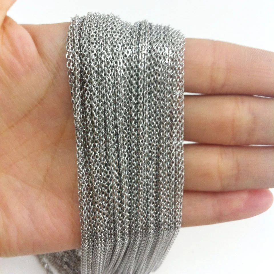 Оптовая продажа DIY Ювелирные изделия Новая 316L нержавеющая сталь 1 5/2 0/2 4/3 2 мм