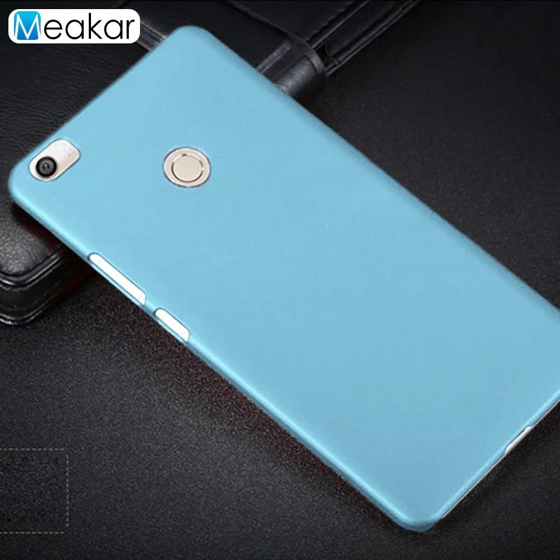 sky blue Матовая Пластик Coque 6.44For Xiaomi mi Max чехол для Xiaomi mi Max mi max Prime Pro Чехол для телефона чехол-лента на заднюю панель - Цвет: sky blue