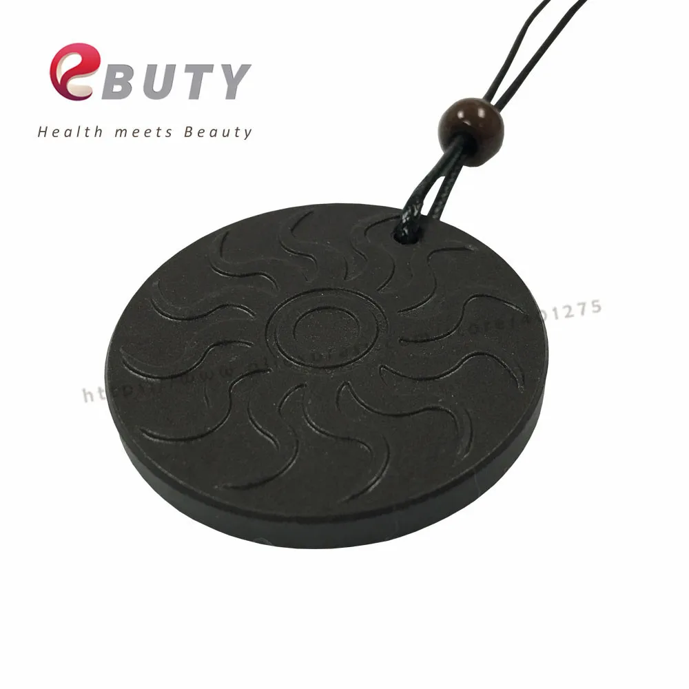 50 шт./лот кулон quantum pendant модное круглое ожерелье черная лава скалярная энергия с