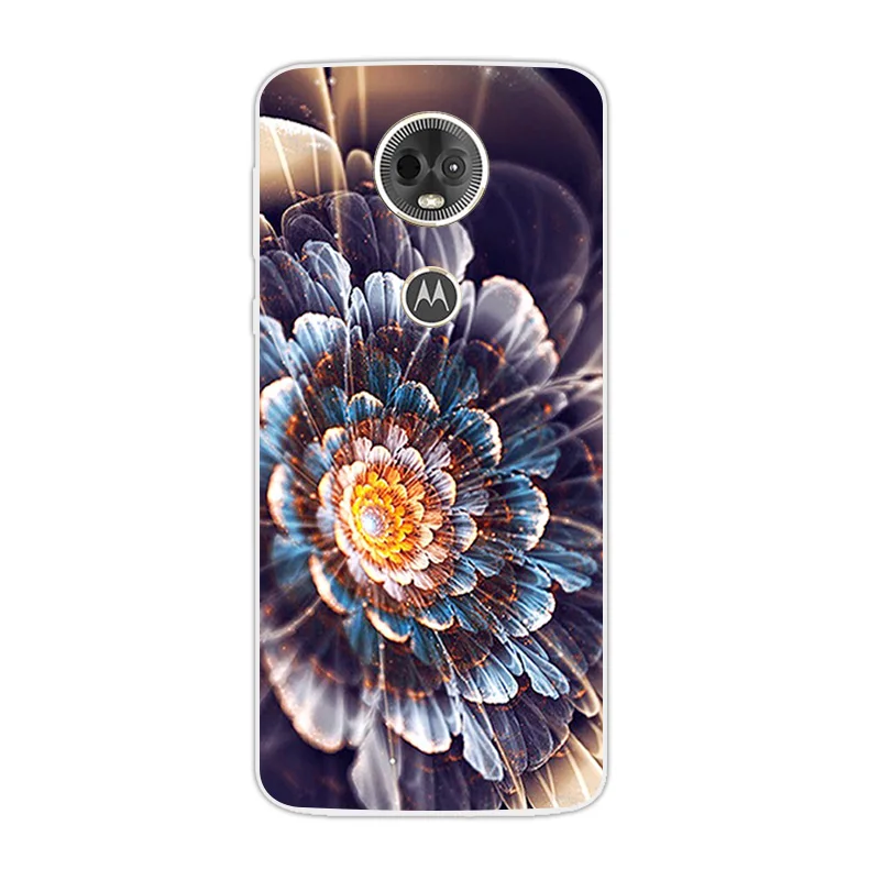 20 Чехол для Moto G5S G7 Plus Play power M, мягкий чехол из ТПУ с изображением волка, чехол для телефона Motorola E5 Plus, модный силиконовый чехол - Цвет: 20