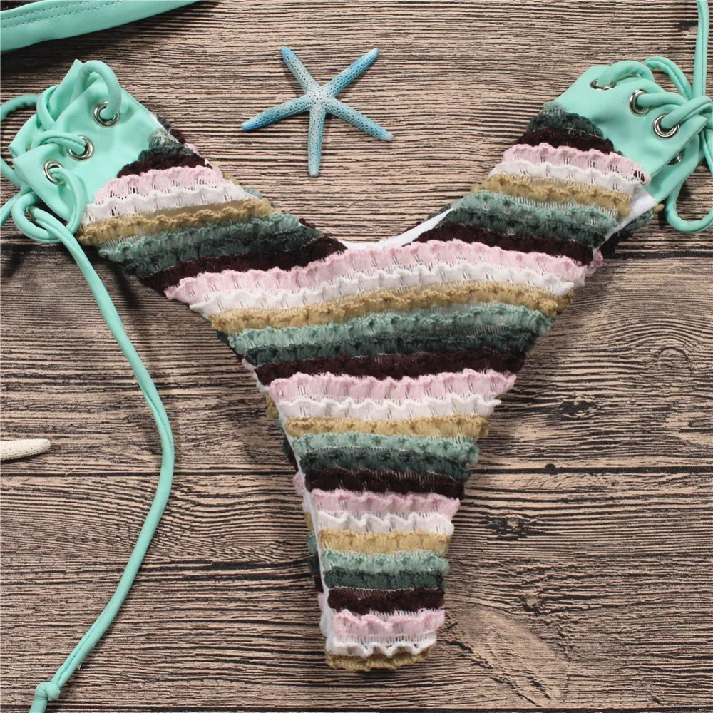 Сексуальный купальник стринги с низкой талией Купальники для малышек Для Женщин