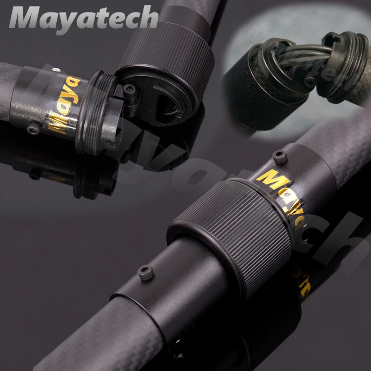 Mayatech поперечное 25 мм CNC алюминиевое боковое складное соединение трубы с круглой