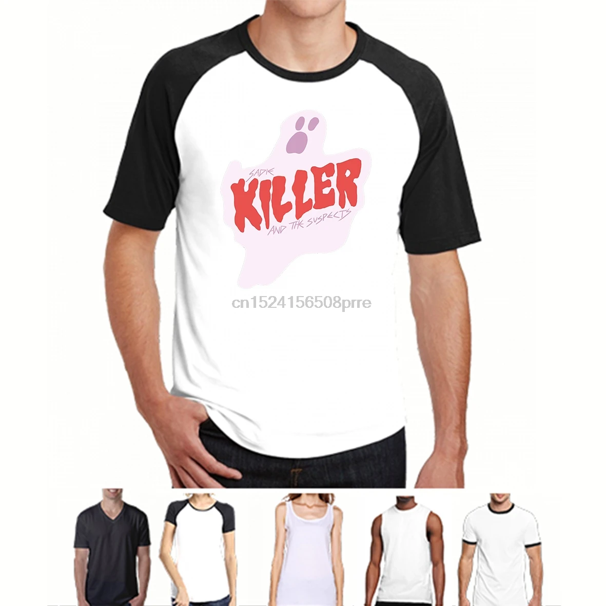 Модная крутая Мужская футболка женская смешная Sadie Killer и подгонянная Футболка с